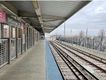 54th/Cermak Station-looking west